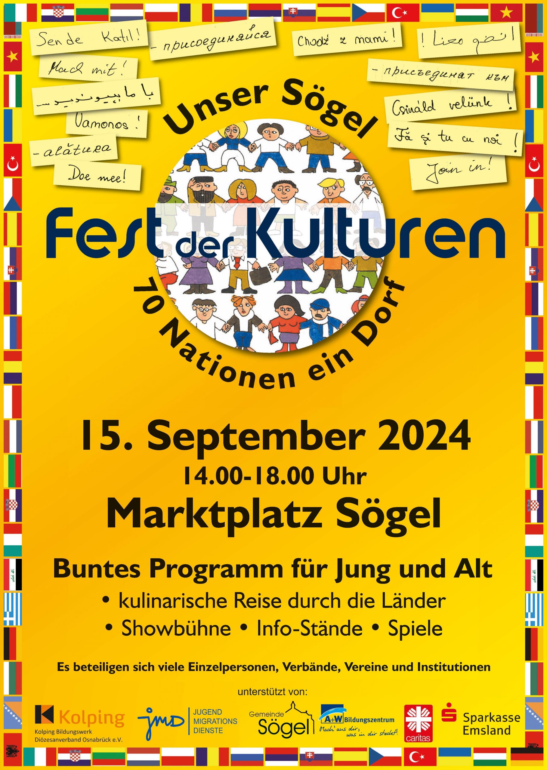 Fotoimpressionen vom Fest der Kulturen 2024 in Sögel